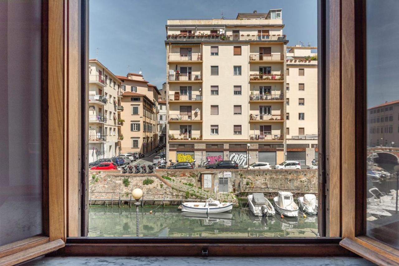 Piccola Venezia Canal View Charming Flat Ливорно Экстерьер фото